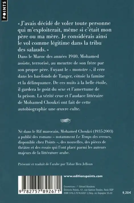 Quatrième de couverture du roman Le Temps des erreurs