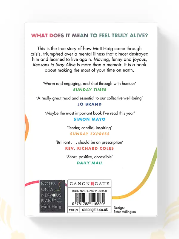 buy Reasons to Stay Alive in Morocco