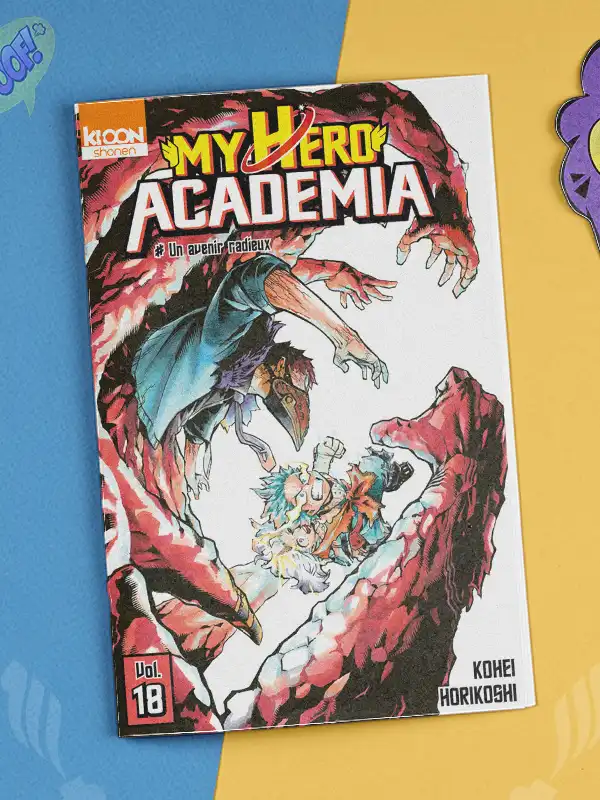 My Hero Academia tome 18 maroc