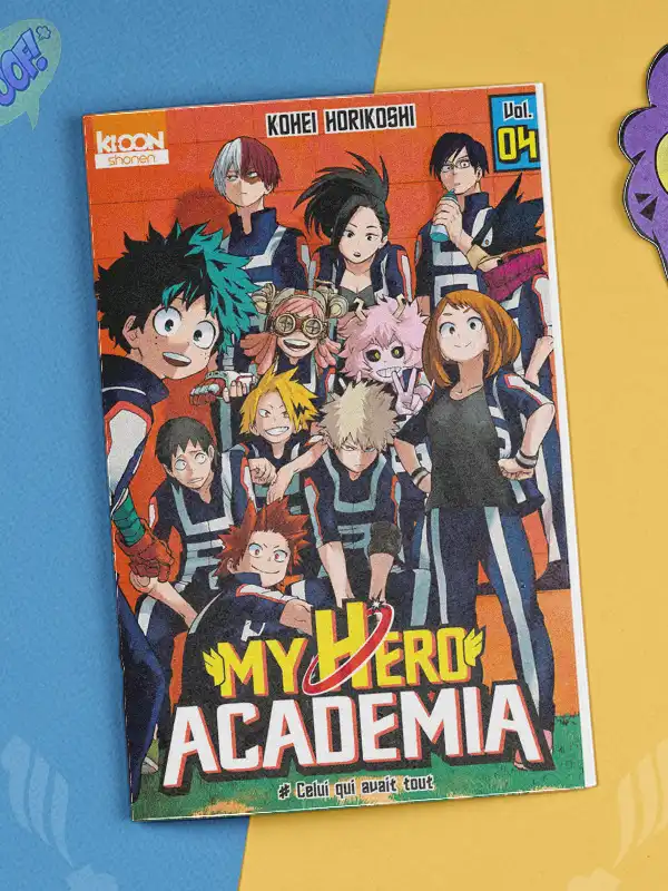 My Hero Academia tome 4 prix maroc